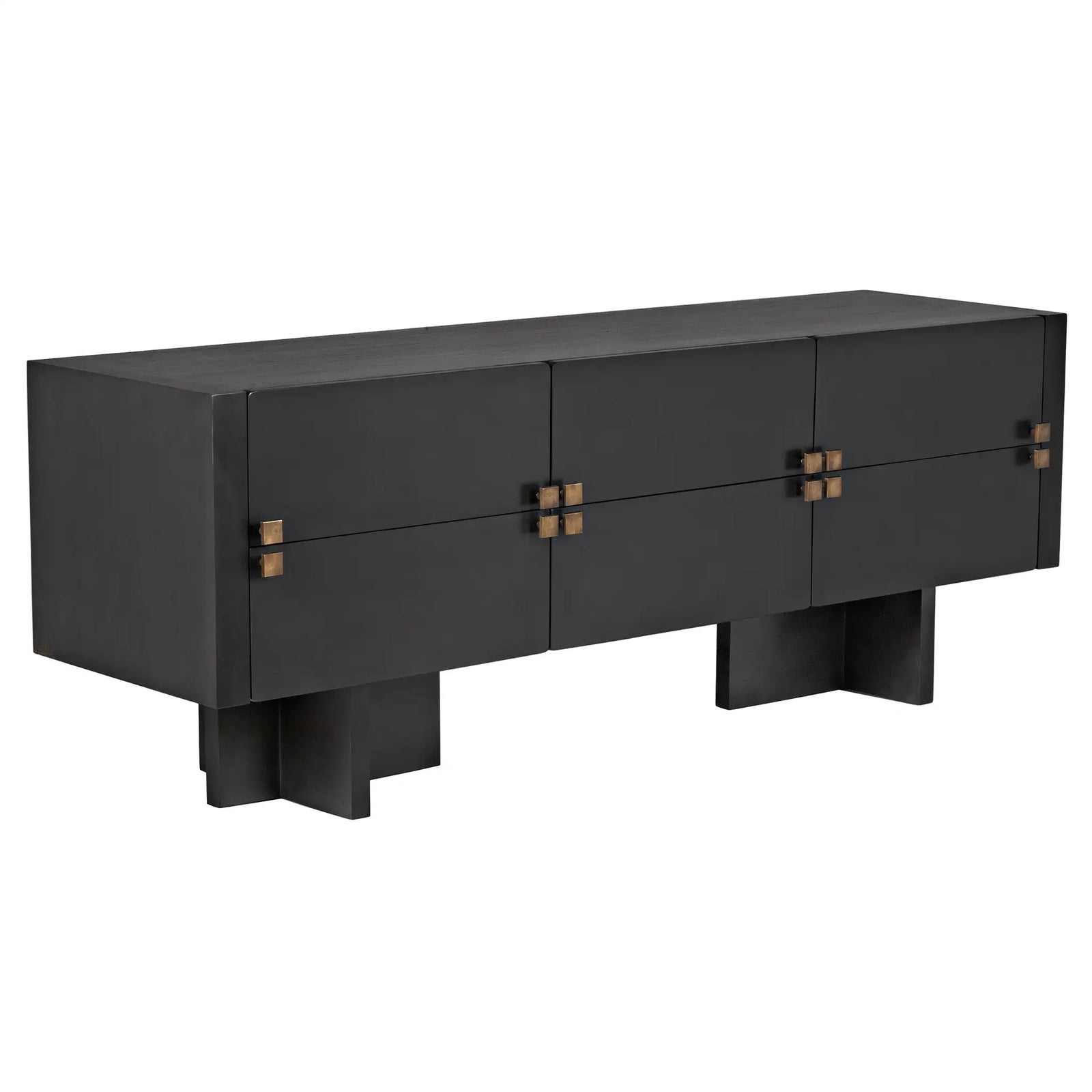Amidala Sideboard, Two-Tone Pale – Sideboards by Noir Furniture | Sutter & Vale