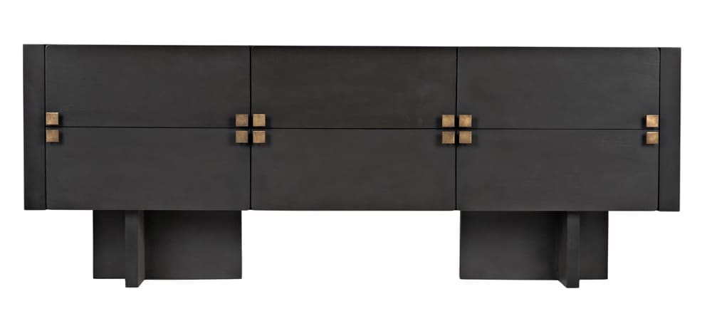 Amidala Sideboard, Two-Tone Pale – Sideboards by Noir Furniture | Sutter & Vale