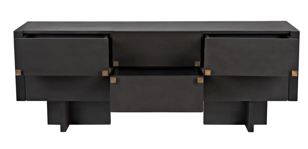 Amidala Sideboard, Two-Tone Pale – Sideboards by Noir Furniture | Sutter & Vale
