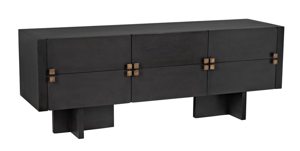 Amidala Sideboard, Two-Tone Pale – Sideboards by Noir Furniture | Sutter & Vale