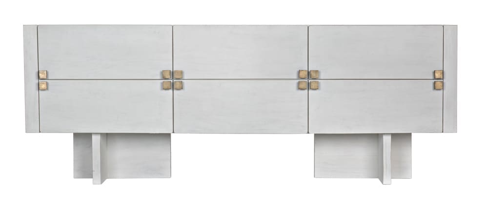 Amidala Sideboard, White Wash in White Wash — Noir Furniture