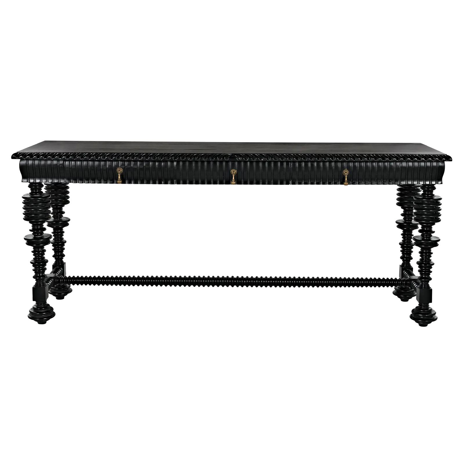 Portuguese Console, White Wash by Noir Furniture | Sutter & Vale