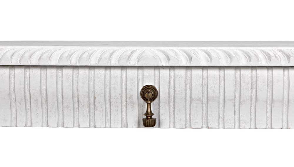 Portuguese Console, White Wash by Noir Furniture | Sutter & Vale