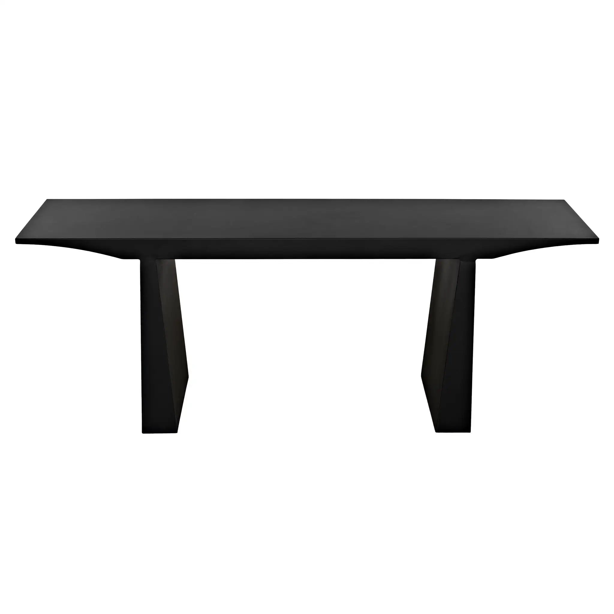 Truss Console, Black Metal in Matte Black — Noir Furniture