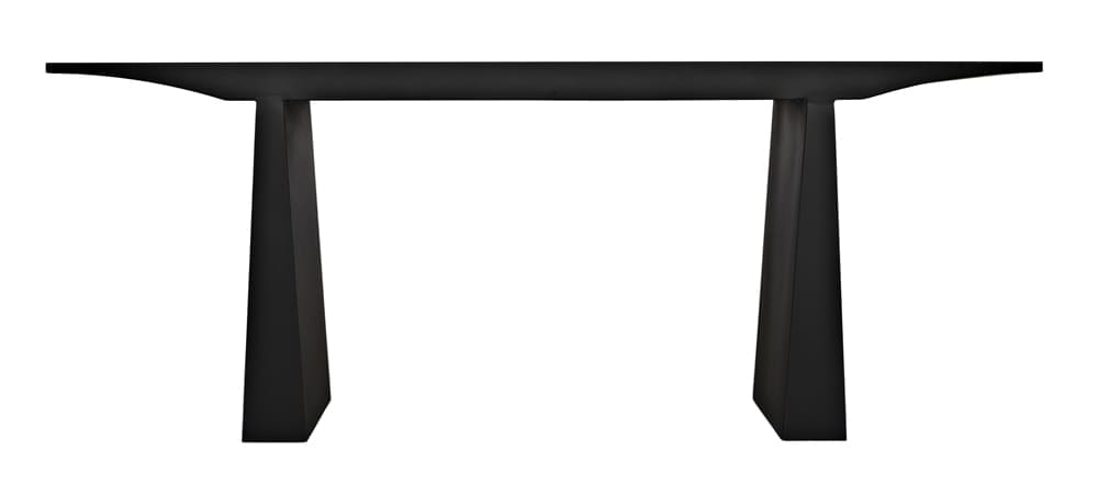 Truss Console, Black Metal in Matte Black — Noir Furniture