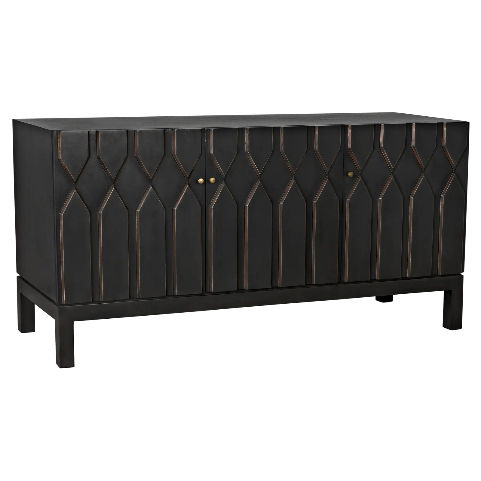 Anubis Sideboard, Pale Rubbed – Sideboards by Noir Furniture | Sutter & Vale