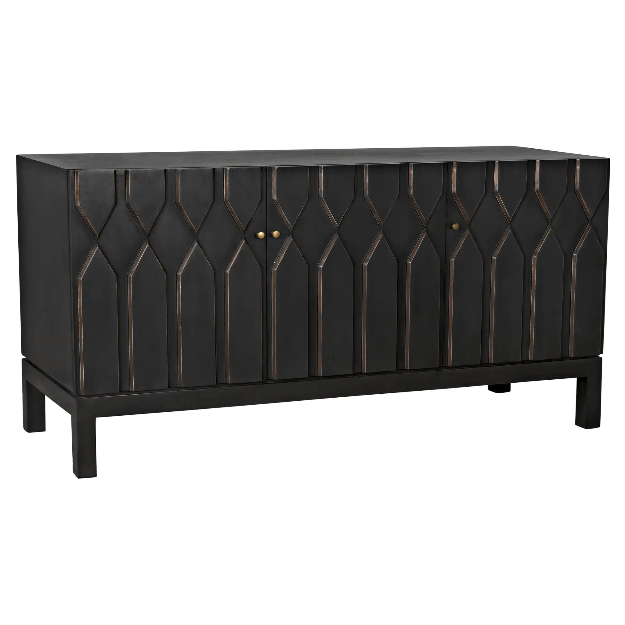 Anubis Sideboard, Pale Rubbed in Pale — Noir Furniture