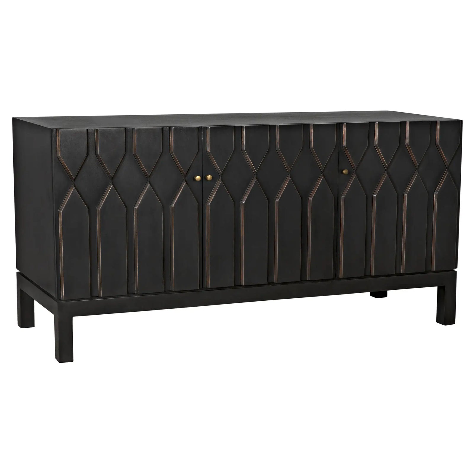 Anubis Sideboard, Pale Rubbed – Sideboards by Noir Furniture | Sutter & Vale