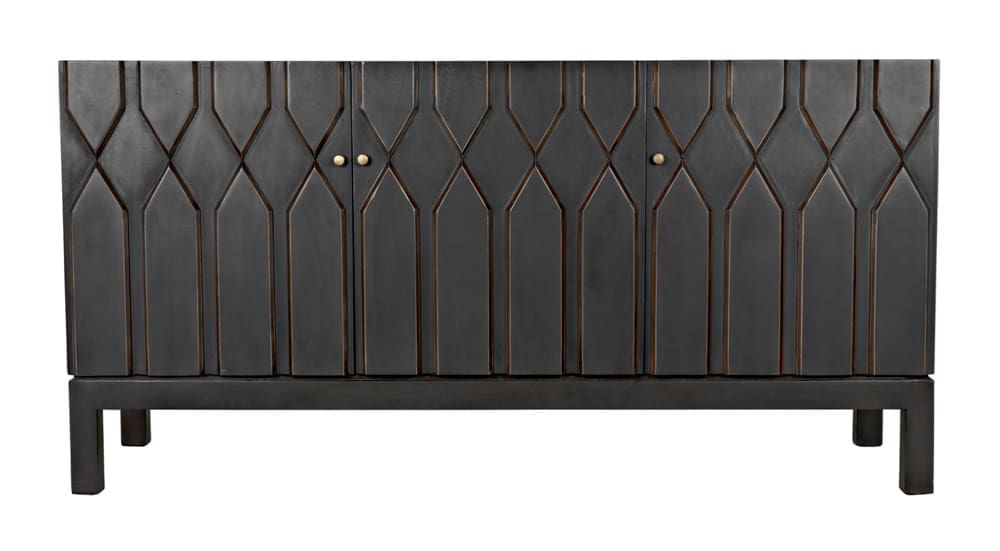 Anubis Sideboard, Pale Rubbed in Pale — Noir Furniture