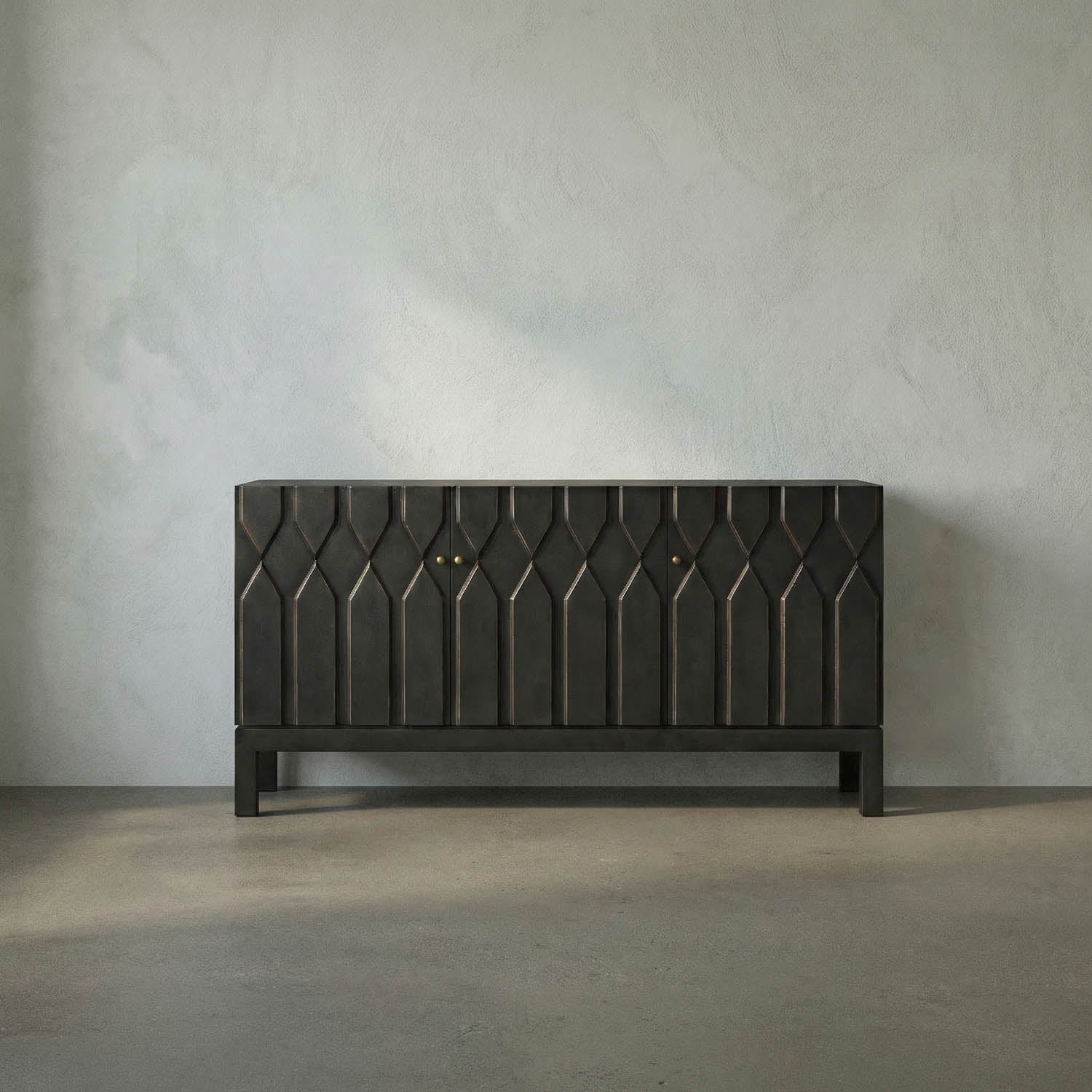 Anubis Sideboard, Pale Rubbed by Noir