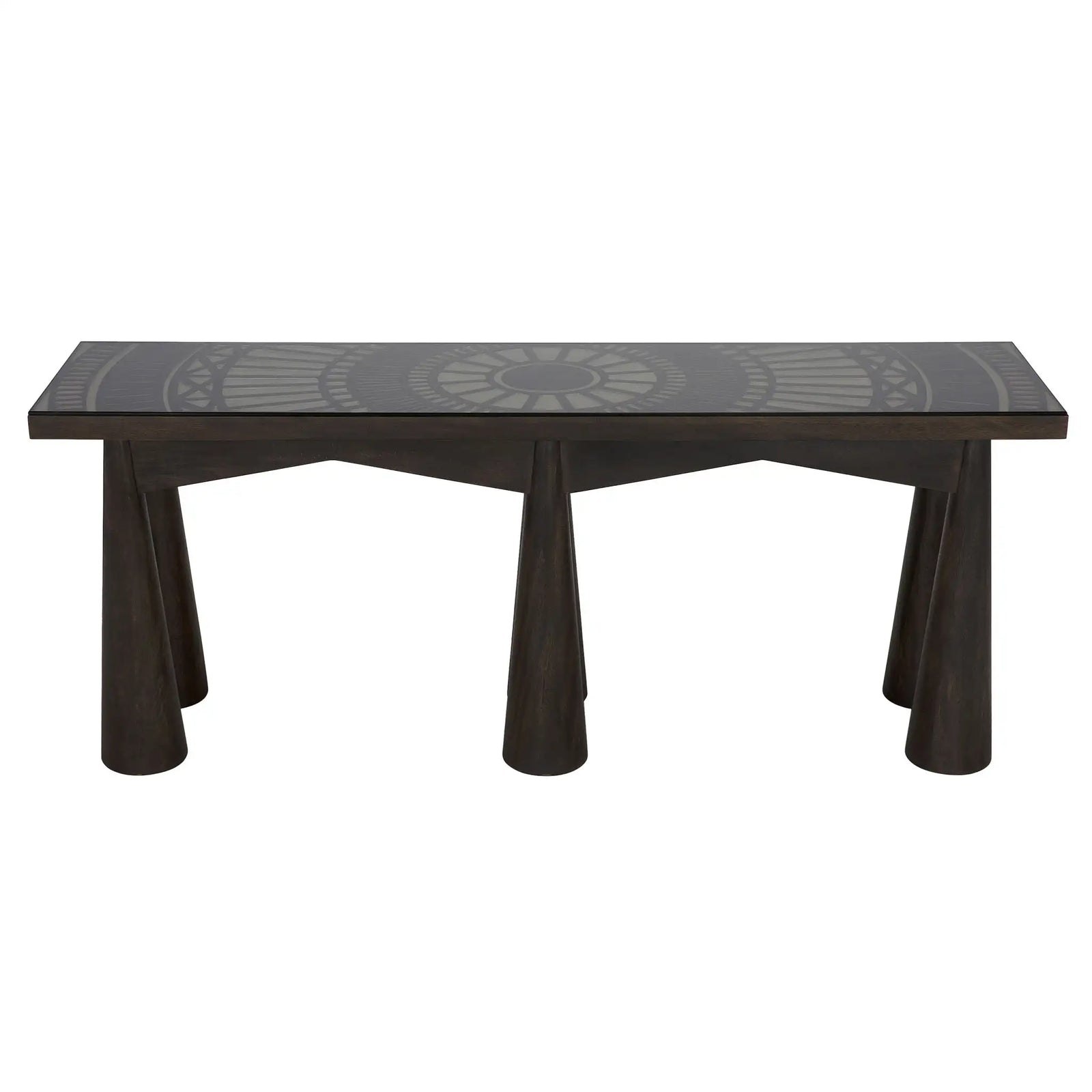Tutankhamun Console, Ebony Walnut