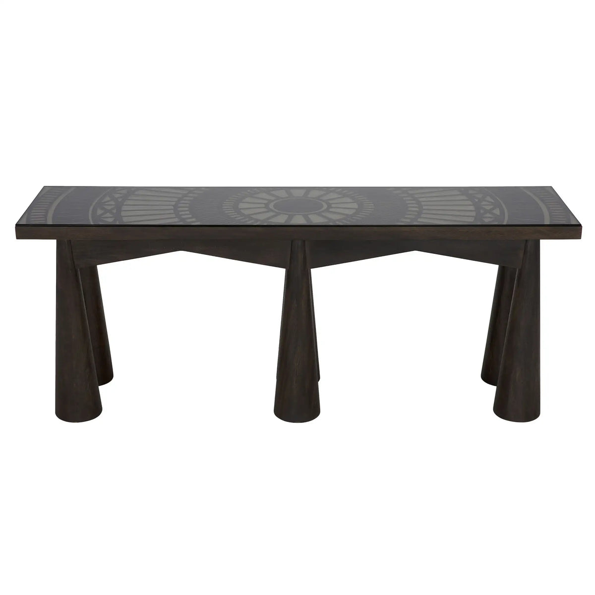 Tutankhamun Console, Ebony Walnut