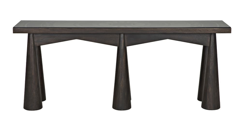 Tutankhamun Console, Ebony Walnut