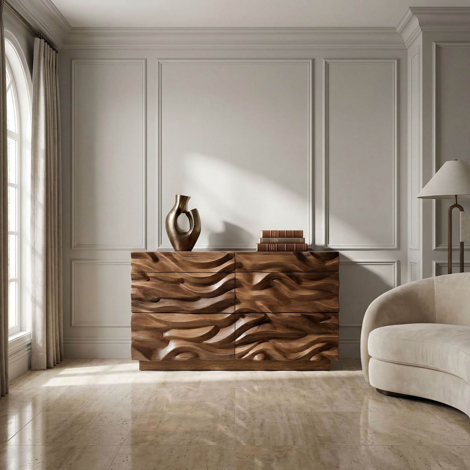 Mirage Sideboard, Dark Walnut
