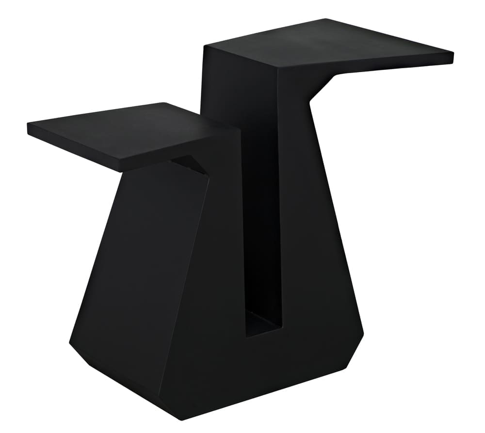 Gaston Console/Side Table in Matte Black — Noir Furniture