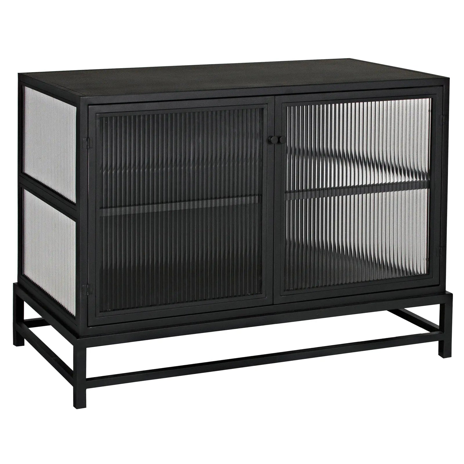 Chandler 2 Door Sideboard, Black Iron