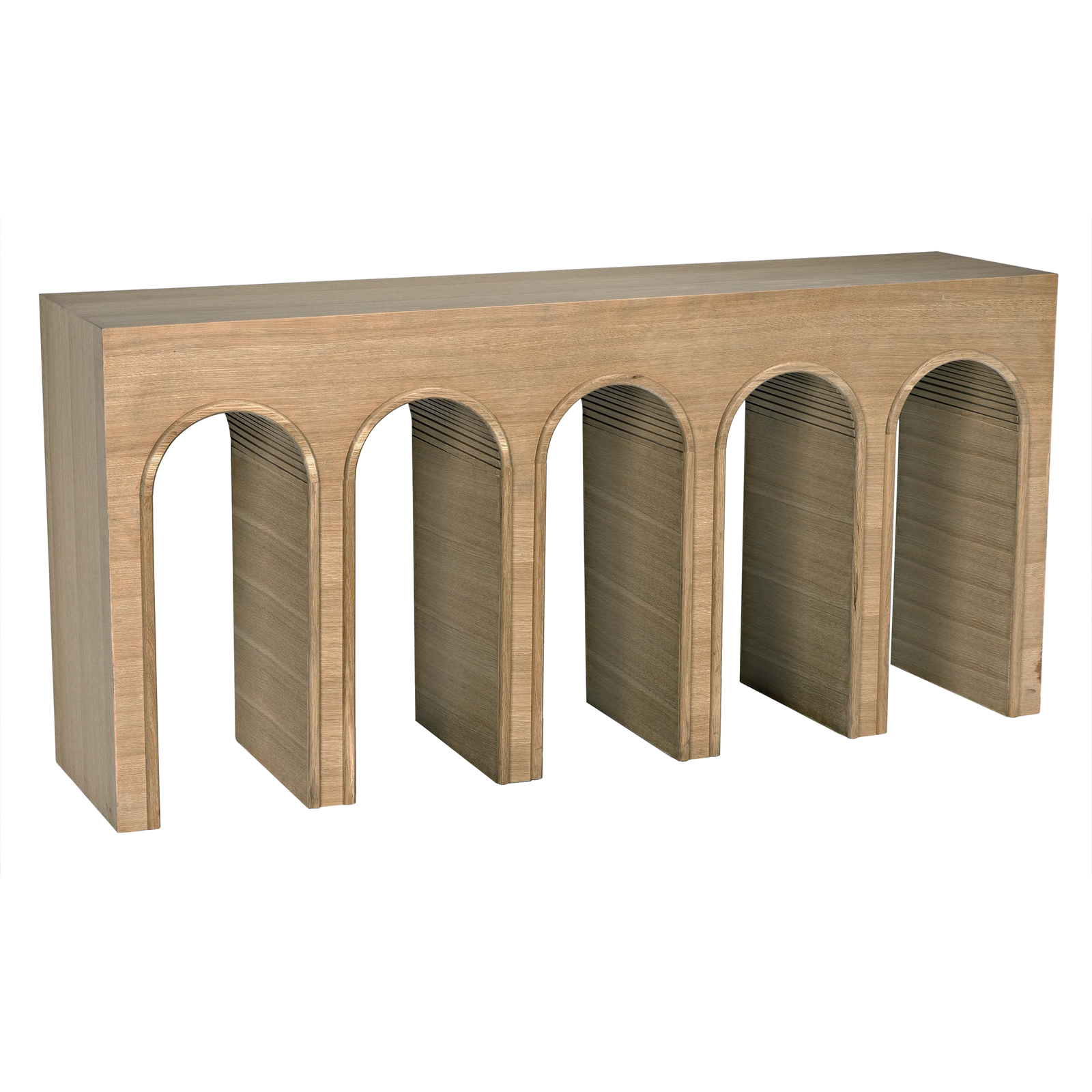 Enzo Console, White Oak by Noir Furniture | Sutter & Vale