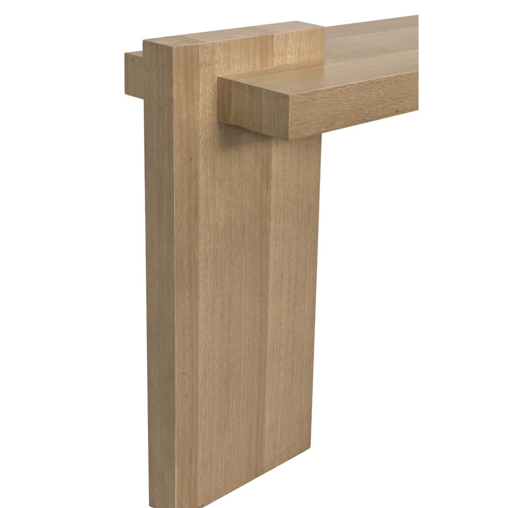 Atlanta Console, White Oak Veneer by Noir Furniture | Sutter & Vale
