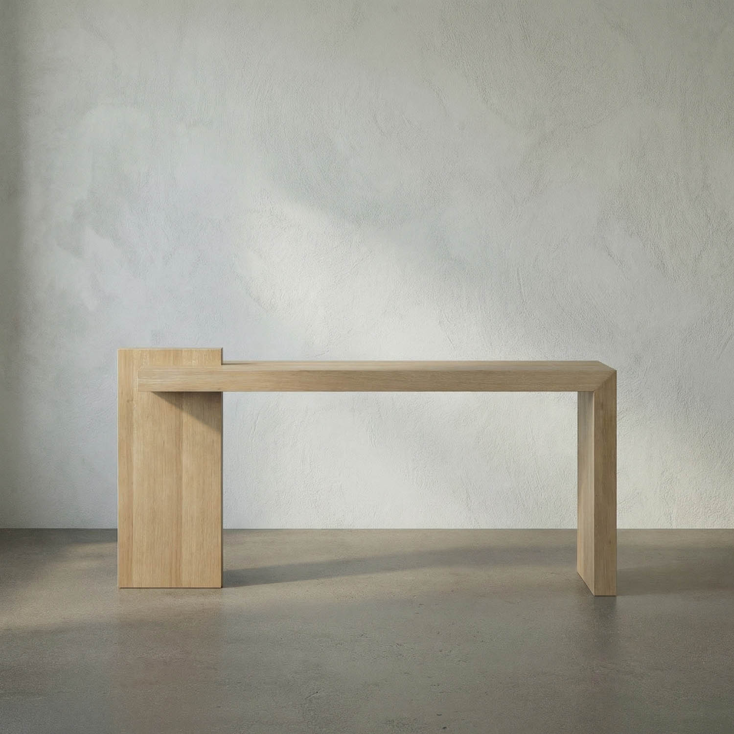 Atlanta Console, White Oak Veneer