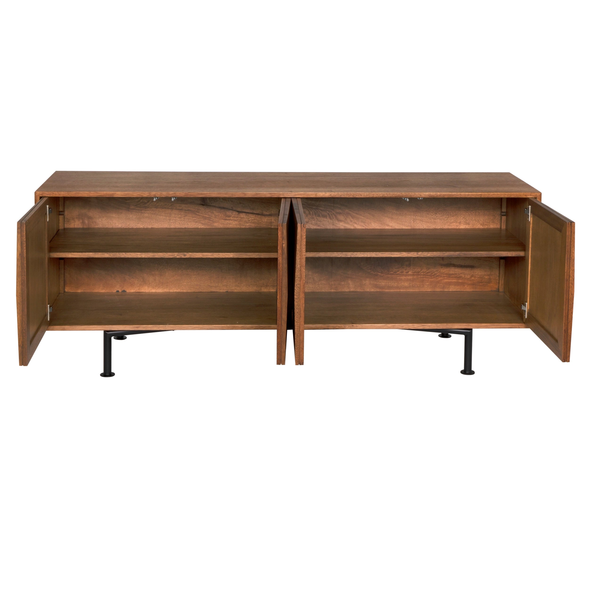 Lionell Sideboard in Dark Walnut — Noir Furniture