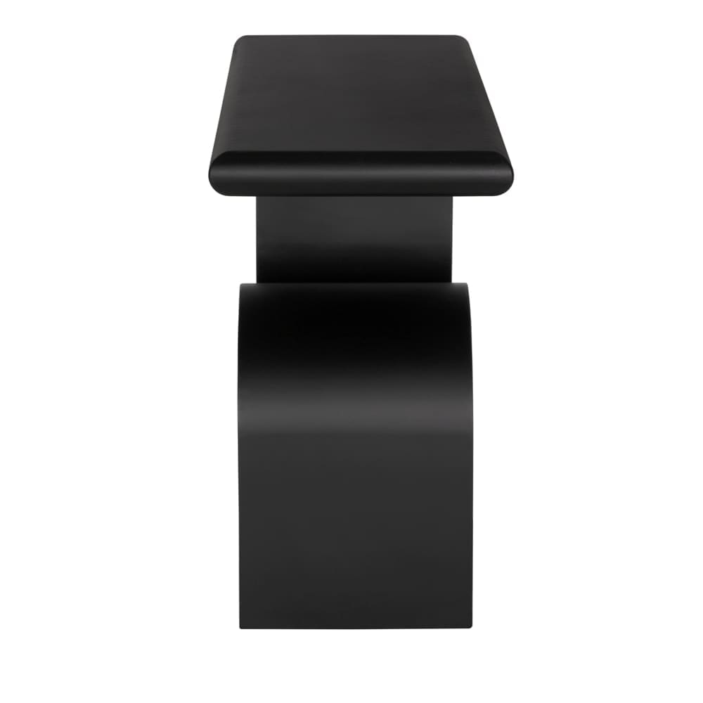 Fraser Console in Matte Black — Noir Furniture