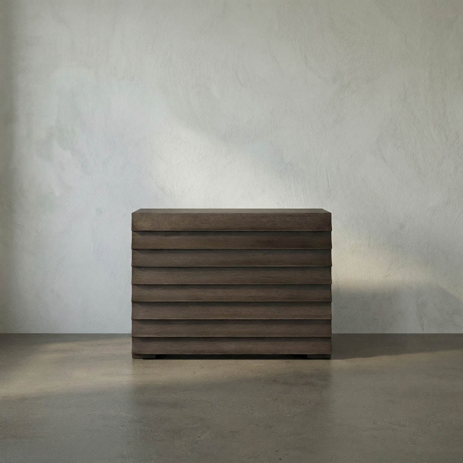 Frederico Console, Greige Walnut by Noir