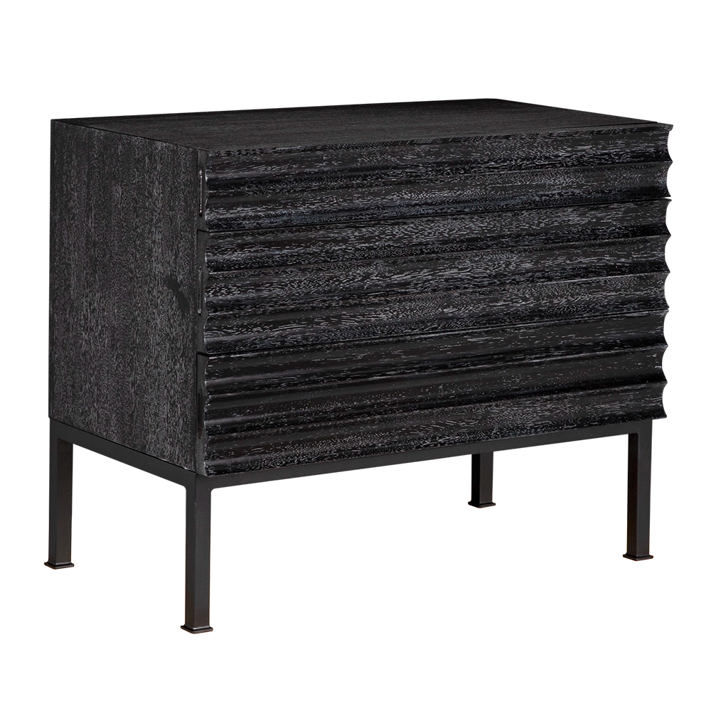 Arturo Console, Black Walnut in Black Walnut — Noir Furniture