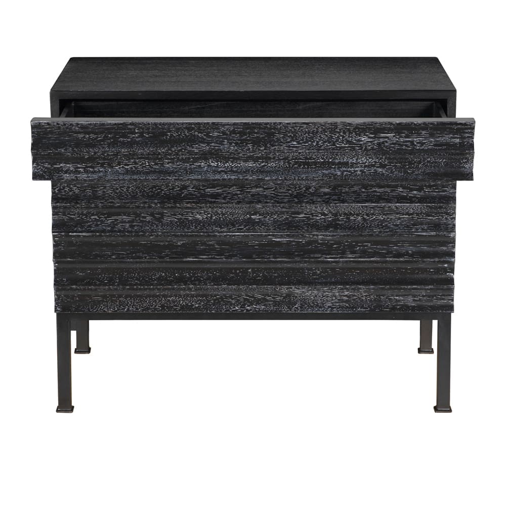 Arturo Console, Black Walnut in Black Walnut — Noir Furniture