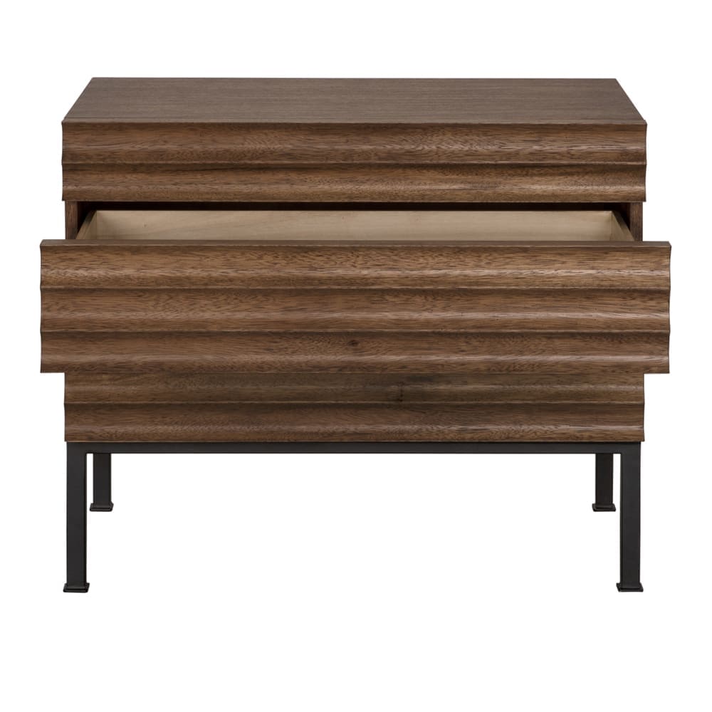 Arturo Console, Dark Walnut in Dark Walnut — Noir Furniture