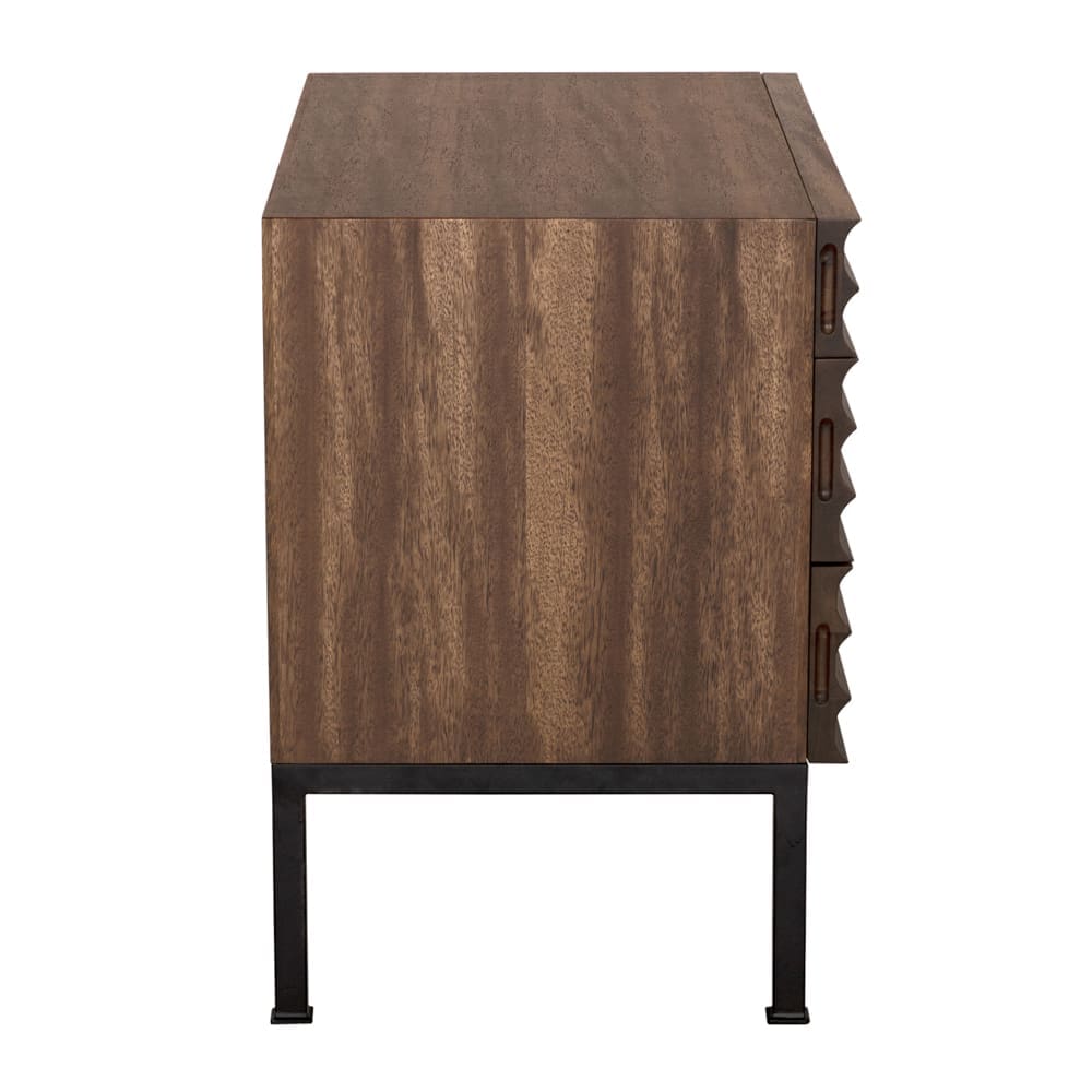 Arturo Console, Dark Walnut in Dark Walnut — Noir Furniture