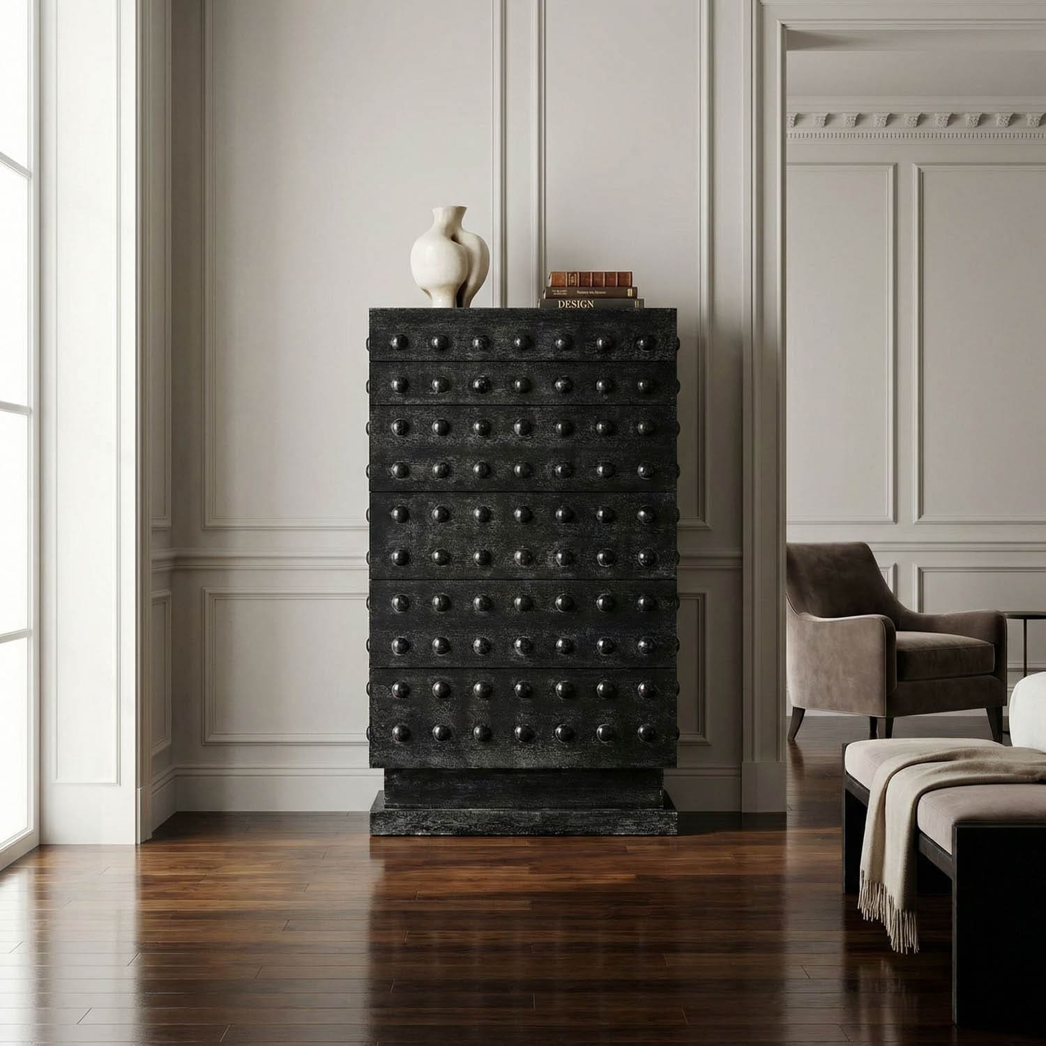 Didier Cabinet, Black Walnut