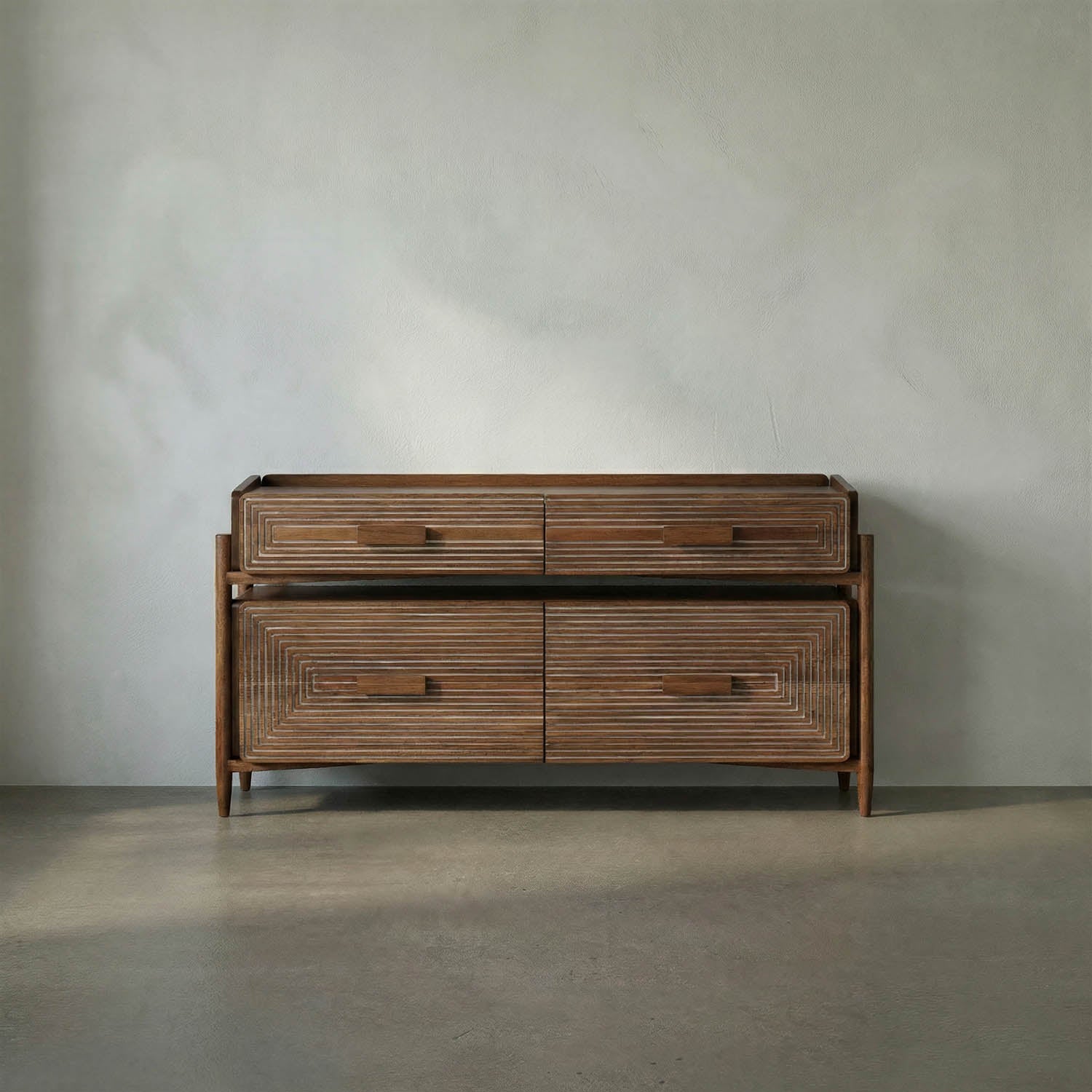Savino Sideboard, Dark Walnut by Noir