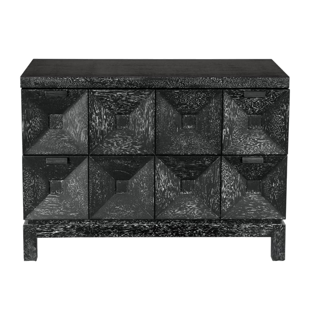 Musashi 2 Drawer, Large, Black Walnut