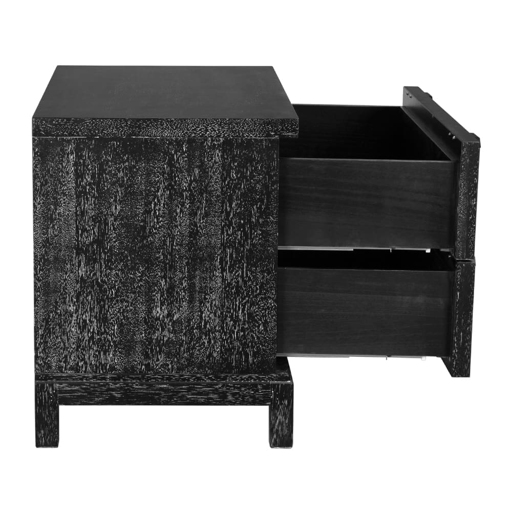 Musashi 2 Drawer, Large, Black Walnut