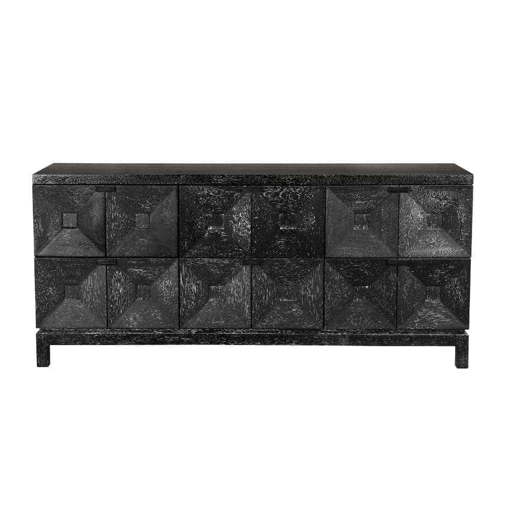 Musashi 6 Drawer, Black Walnut