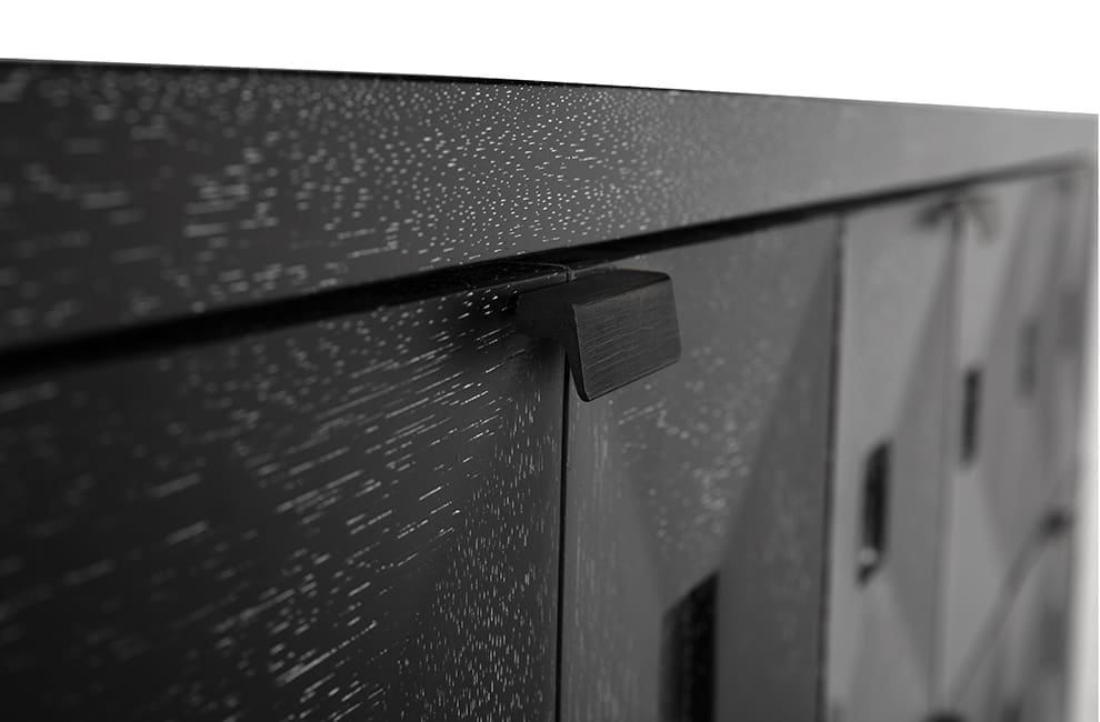 Musashi 6 Drawer, Black Walnut