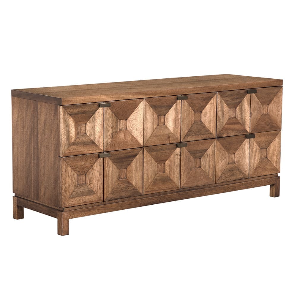 Musashi 6 Drawer, Dark Walnut