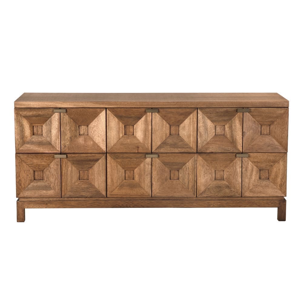 Musashi 6 Drawer, Dark Walnut