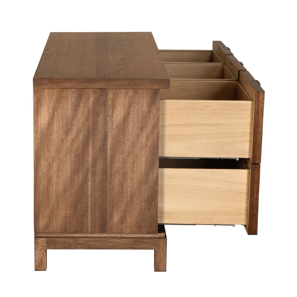 Musashi 6 Drawer, Dark Walnut