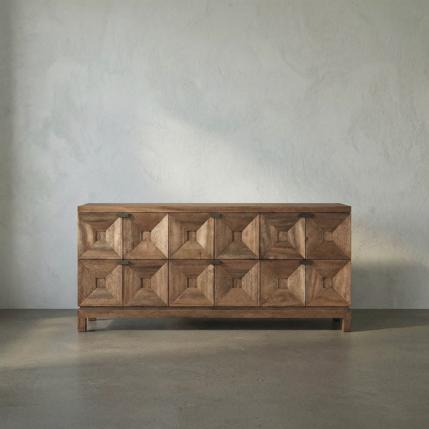 Musashi 6 Drawer, Dark Walnut by Noir