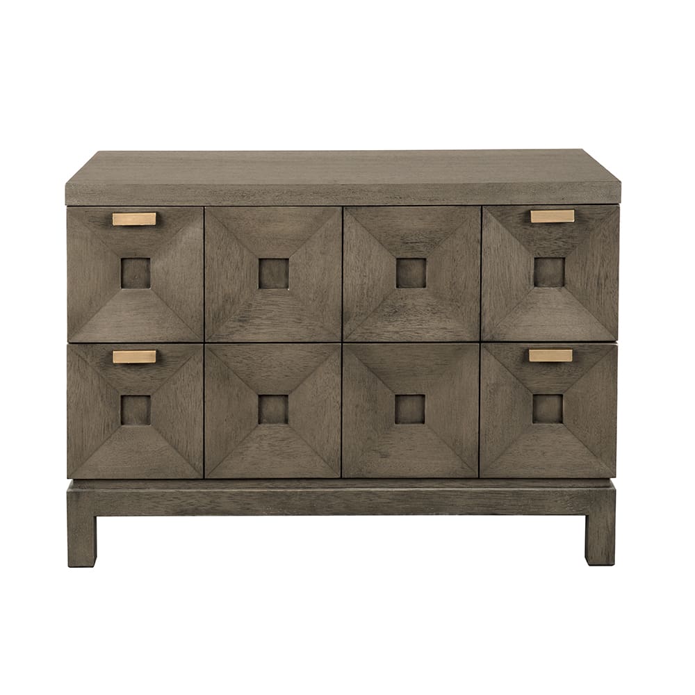 Musashi 2 Drawer, Large, Greige Walnut