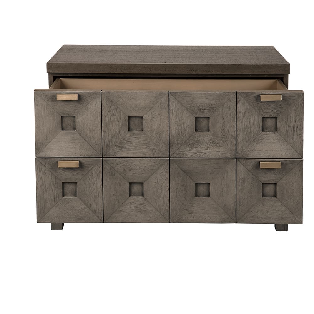Musashi 2 Drawer, Large, Greige Walnut