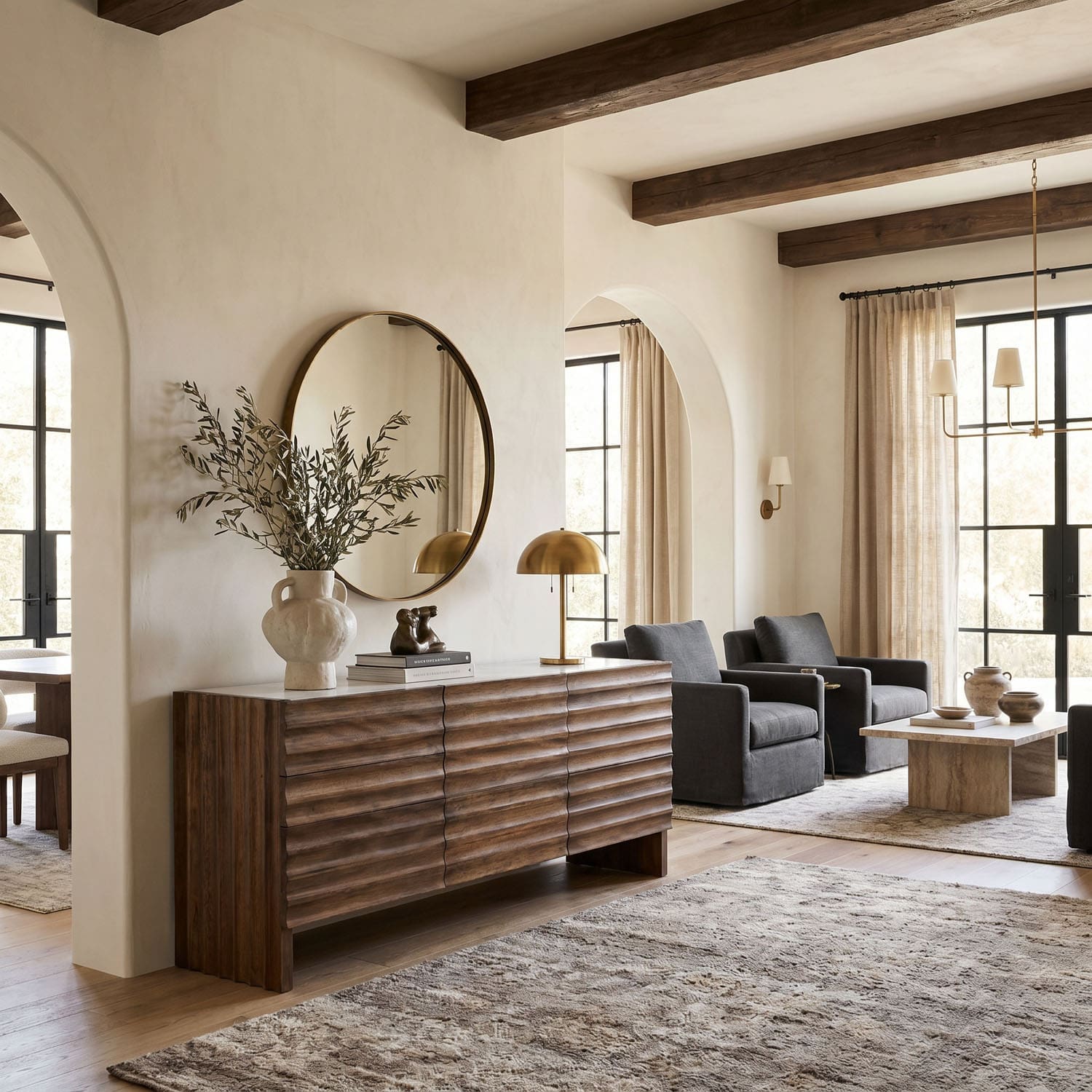 Gauss Sideboard W/ Marble Top