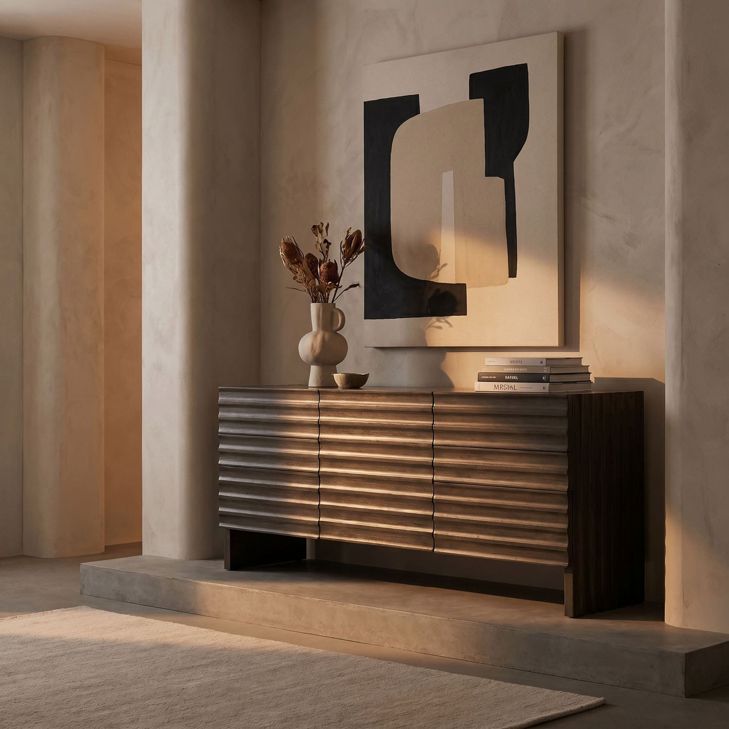 Gauss Sideboard W/ Marble Top