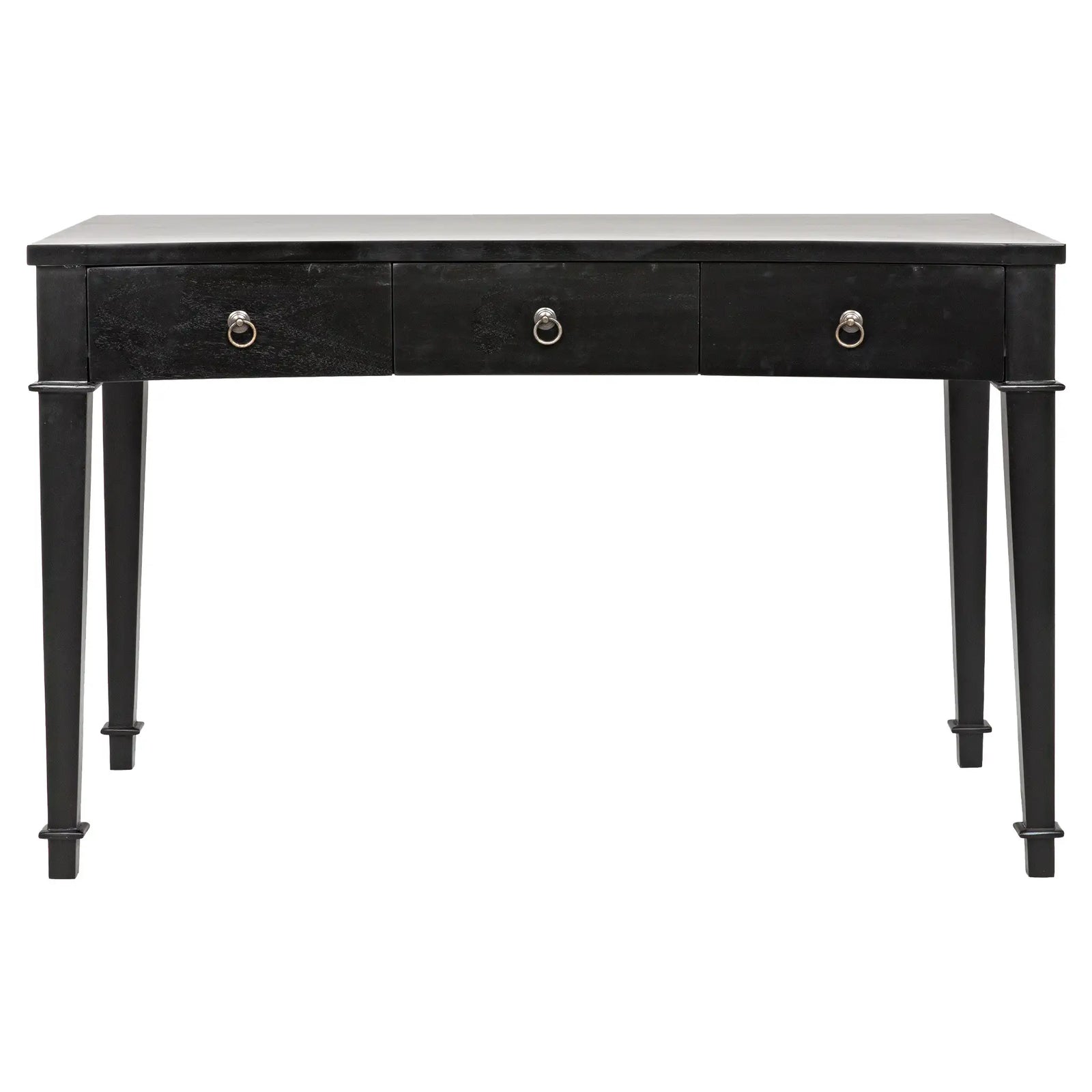 Curba Desk, Hand Rubbed Black