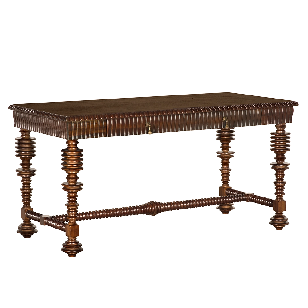 Portuguese Console, Hand Rubbed Black by Noir Furniture | Sutter & Vale