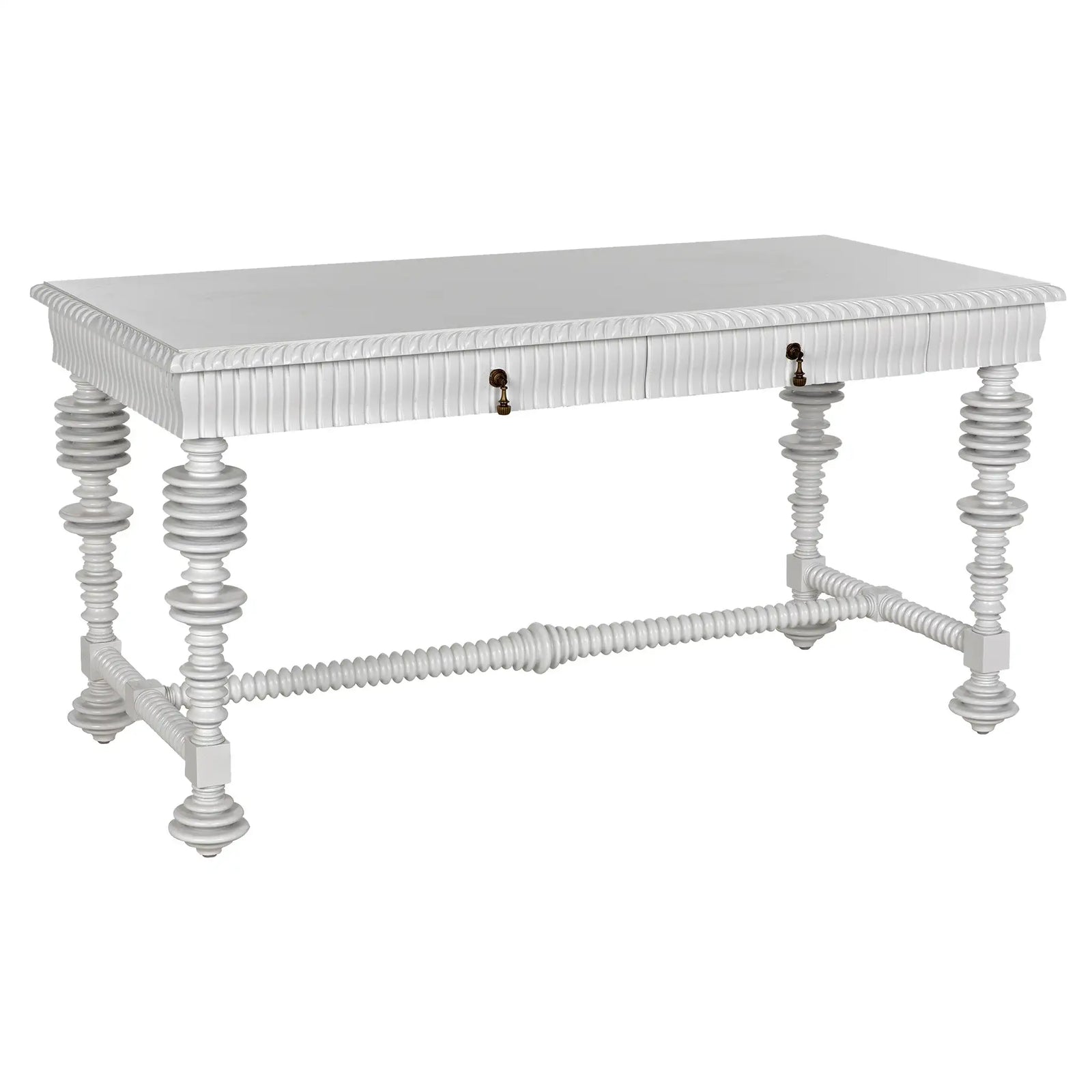 Portuguese Desk, Small, Solid White