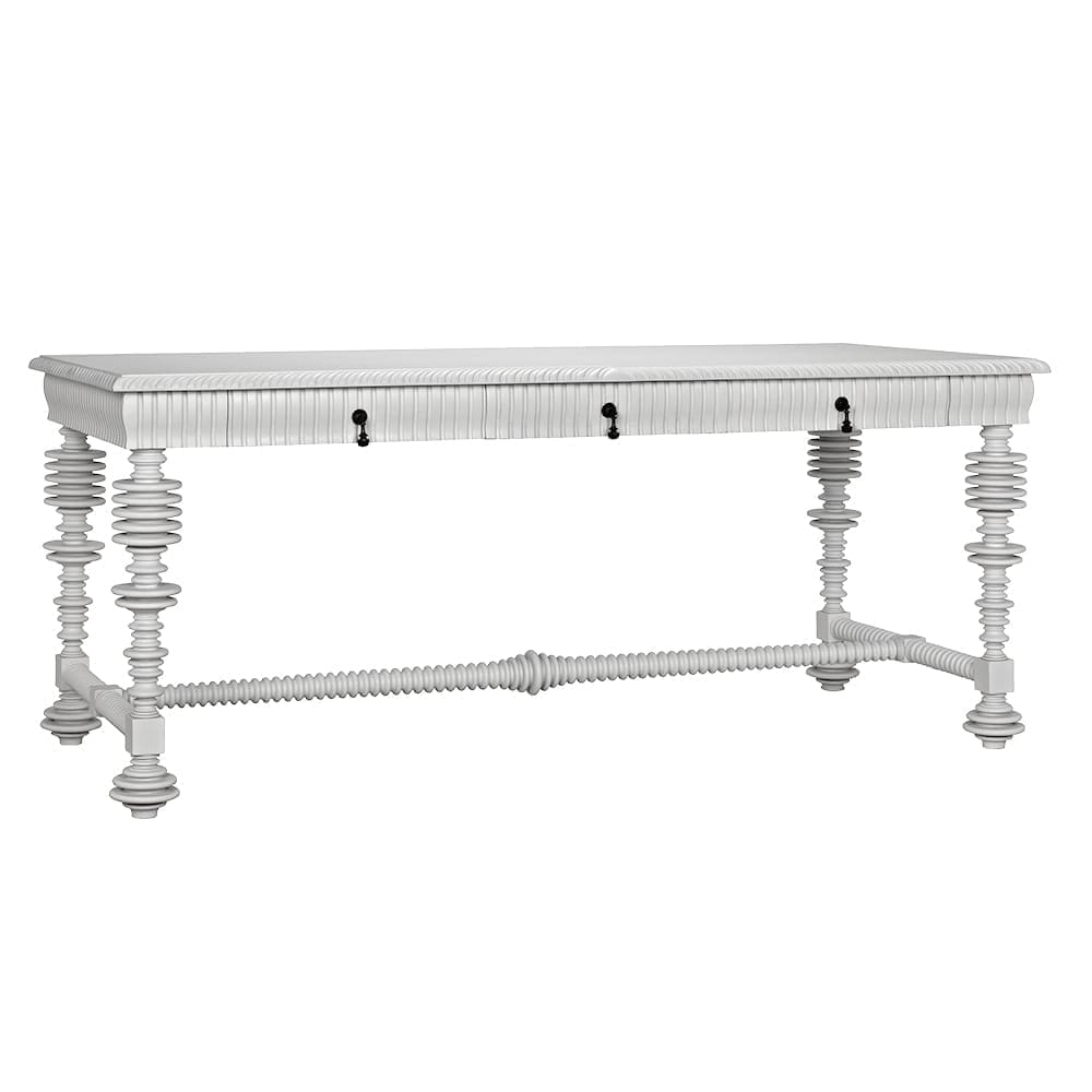 Portuguese Desk, Solid White