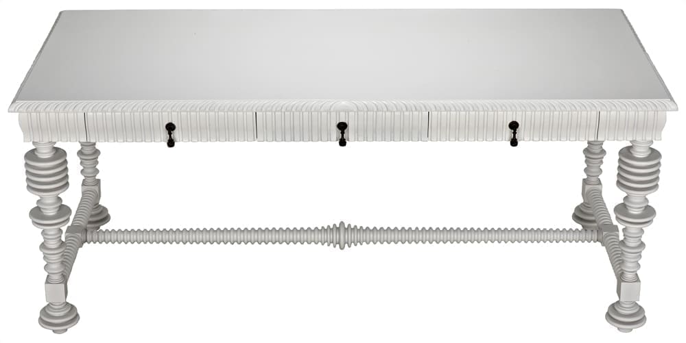 Portuguese Desk, Solid White