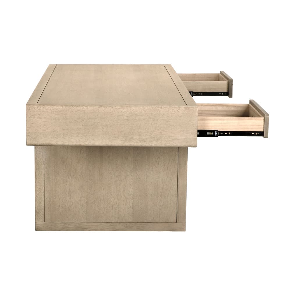 Degas Desk, Washed Walnut